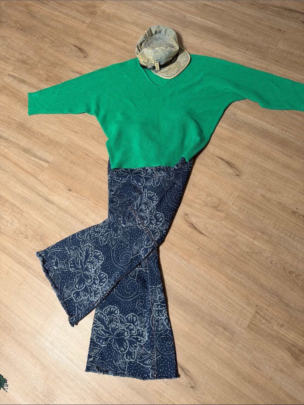 Cyrus Emerald Green Knit Top
